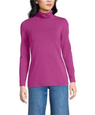 Women's Lightweight Jersey Long Sleeve Turtleneck