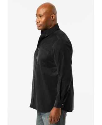 Men's Big & Tall Fine Wale Corduroy Shirt