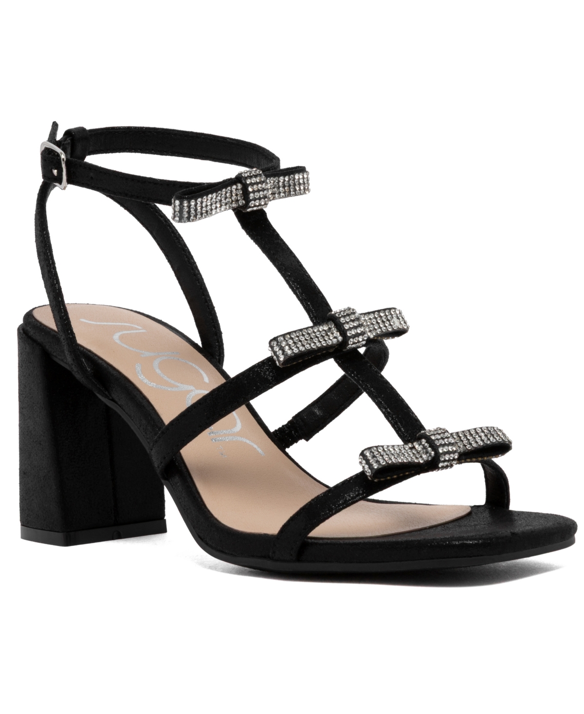 Sugar Women's Gloria Blings Open Toe Dress Sandal In Yellow