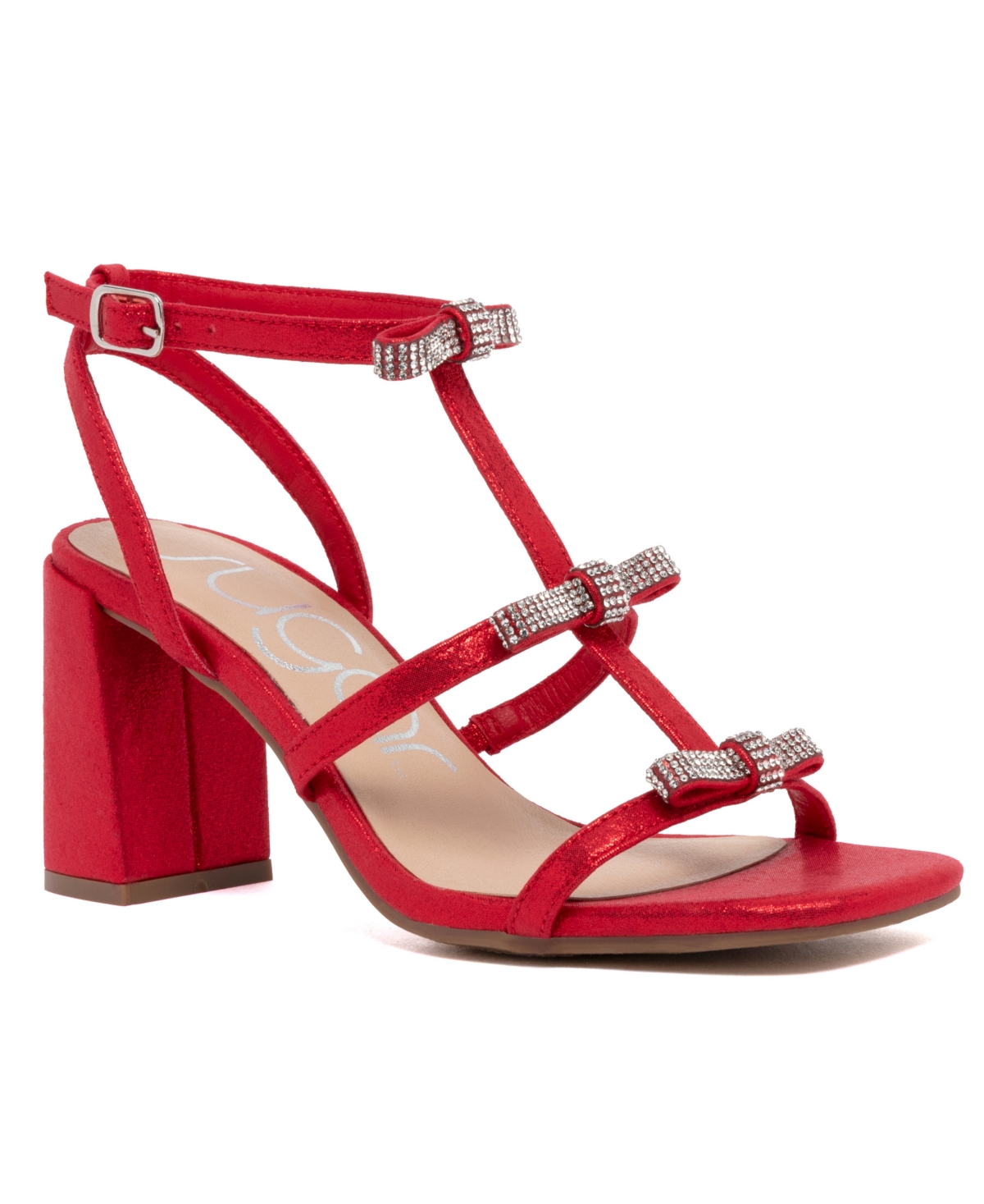 Sugar Women's Gloria Blings Open Toe Dress Sandal In Multi
