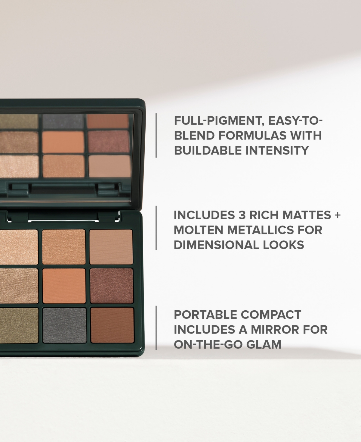 Anastasia Beverly Hills Embers Mini Eyeshadow Palette In Transparent