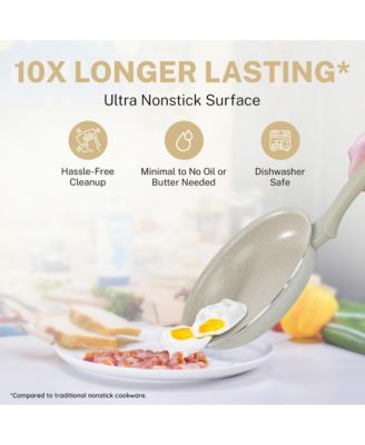 Desert Collection 15-Piece Nonstick Cookware Set