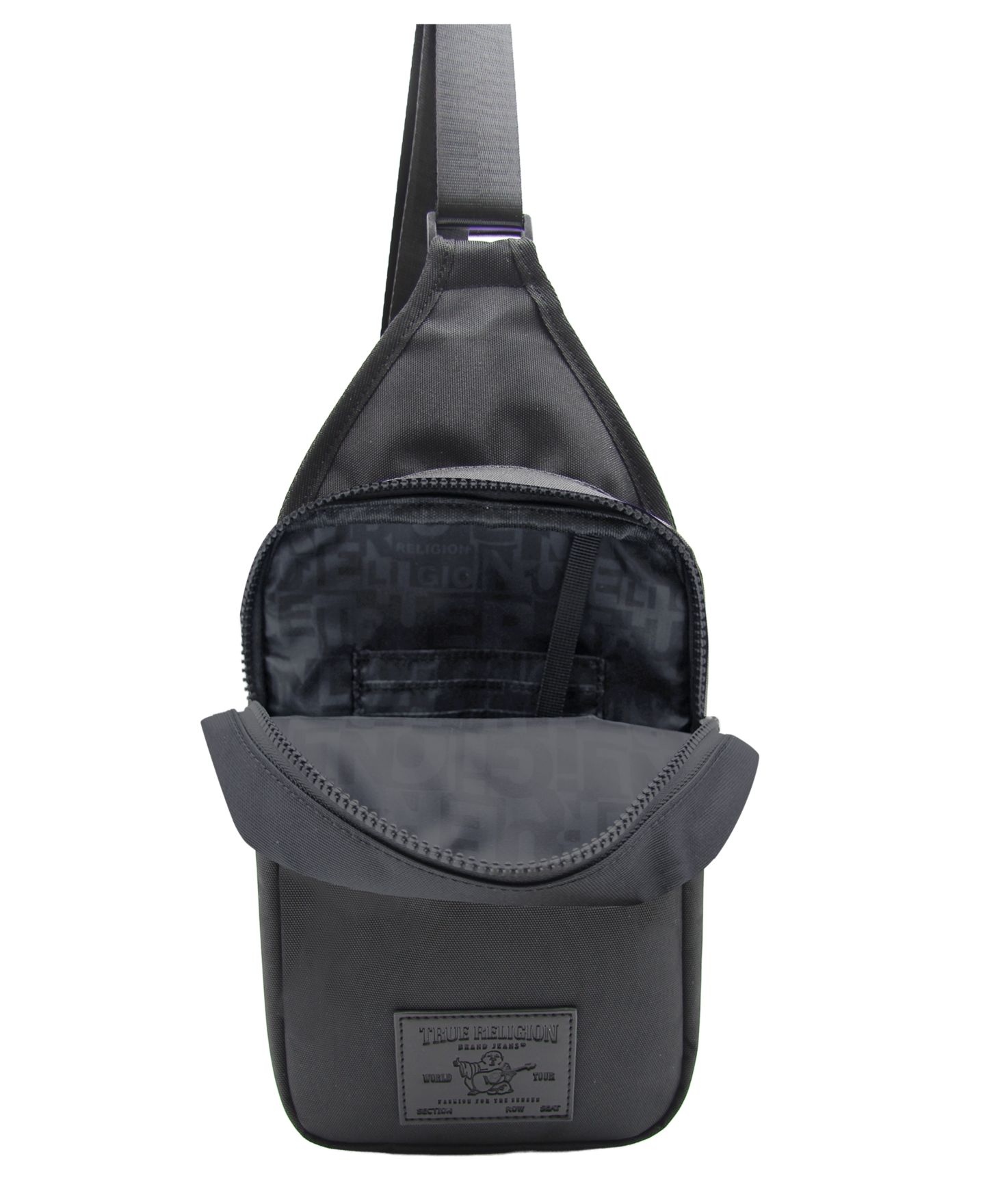 Мужская сумка True Religion Yeta 2.0 Sling, цвет: Чёрный — фото 3