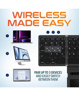 F92 Wireless Keyboard with Large Touchpad (DKBF92)