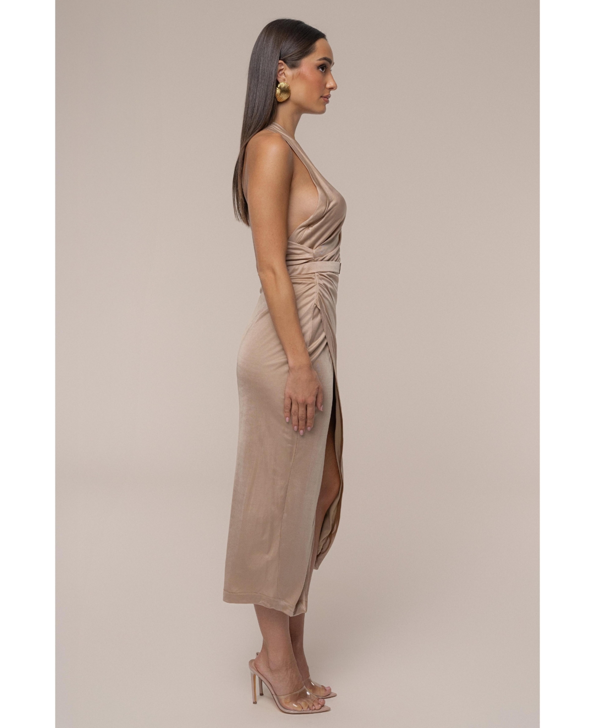 Jluxlabel Anniversary Belted Wrap Dress