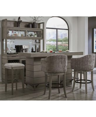 Parker House Pure Modern Dining Upholstered Swivel Barstool