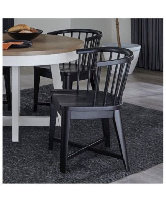 Two Pack  Solids / Birch Veneers Americana Modern Dining Barrel Dining Chair