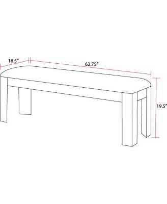 Parker House Cedar Fork - Dining Bench