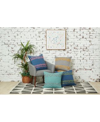 Tabb Surf & Boulder Throw Pillow