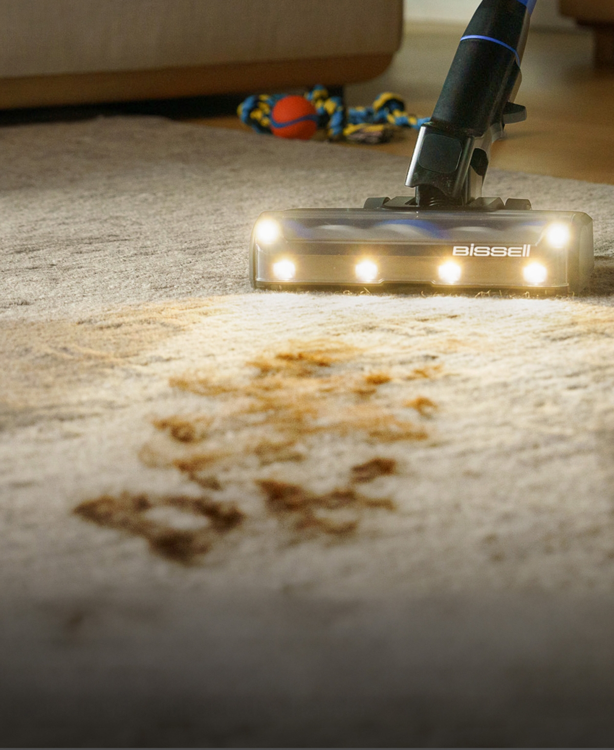 Bissell Powerclean Furfinder Cordless Stick Vacuum In Black