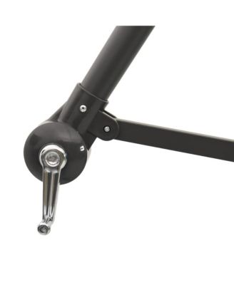 Garden Parasol Brown Polyester Large Adjustable Armrests