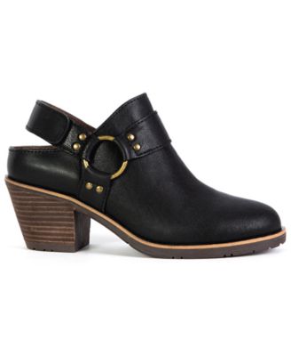 Women's Valora Almond Toe Slingback Booties