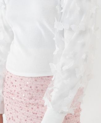 Girls' 7-12 Top and Skirt, 2-Piece Set