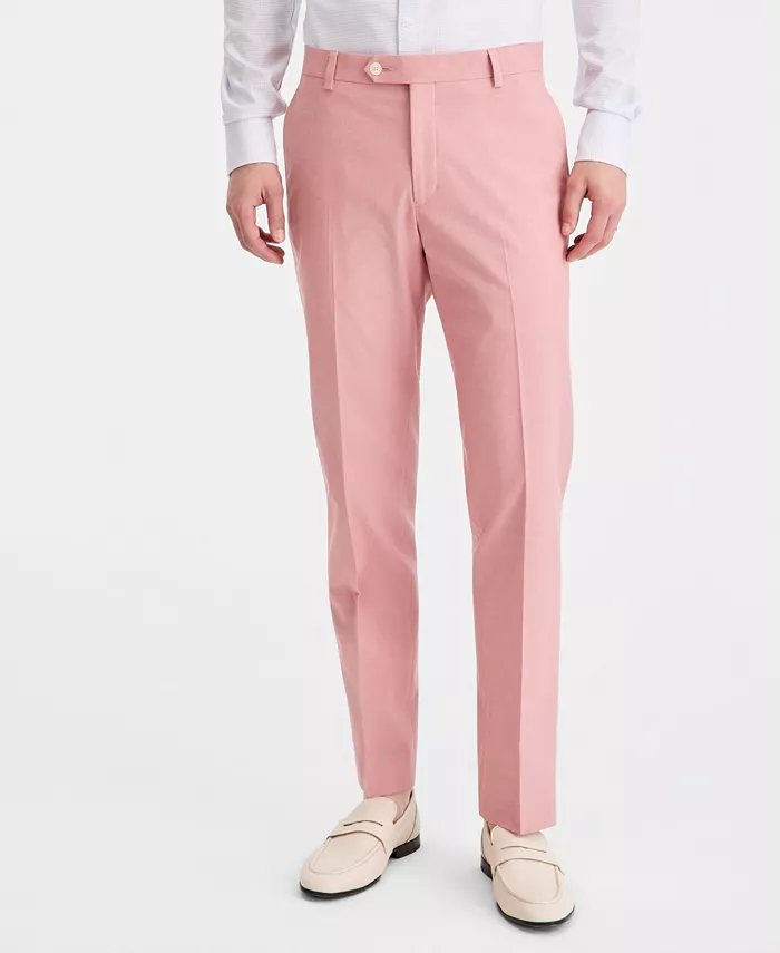 Men's Modern-Fit TH Flex Stretch Cotton Suit Separate Pants - thumbnail 10