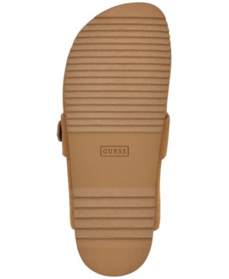 Womens Galavanta Buckle Slip-On Flat Clogs