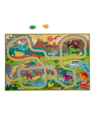 Melissa & Doug Dinosaur Chase Tracks Puzzle