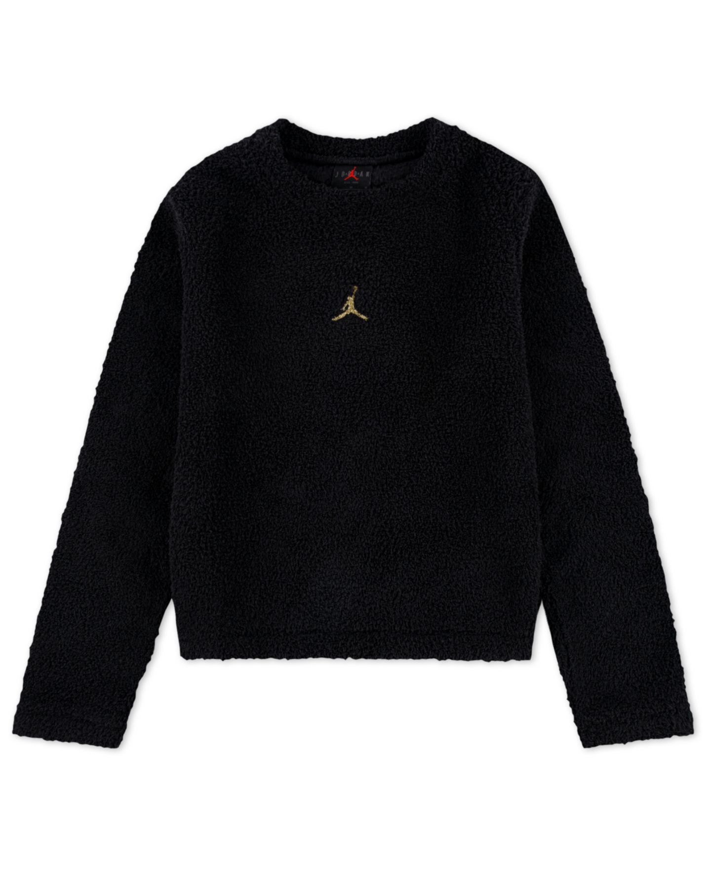 Свитшот Jordan Mountainside Crewneck Sweatshirt для девочек, цвет: Чёрный — фото 5