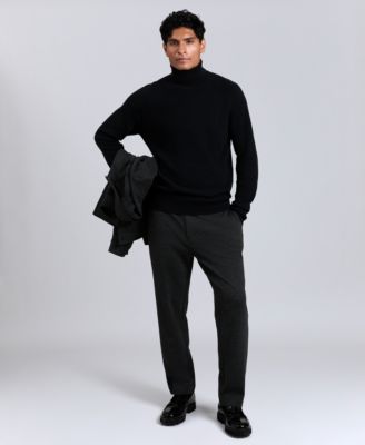 Men's Fold Over Turtleneck Sweater