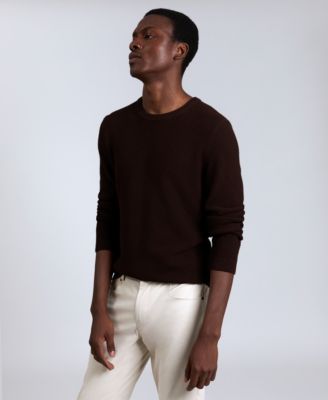 Men's Popcorn Crewneck Sweater