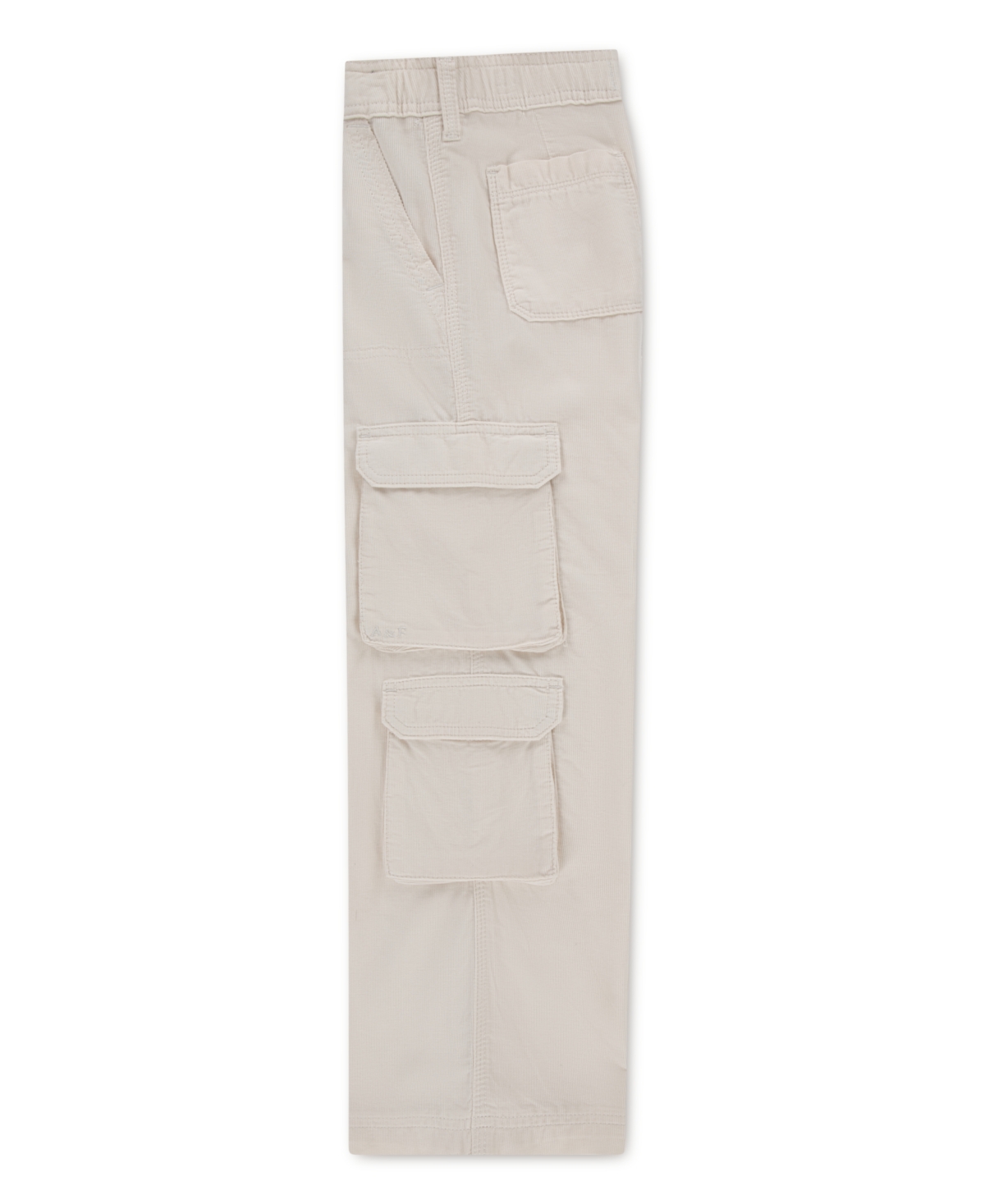Abercrombie Big Girls Corduroy Wide Leg Cargo Pants In Neutral