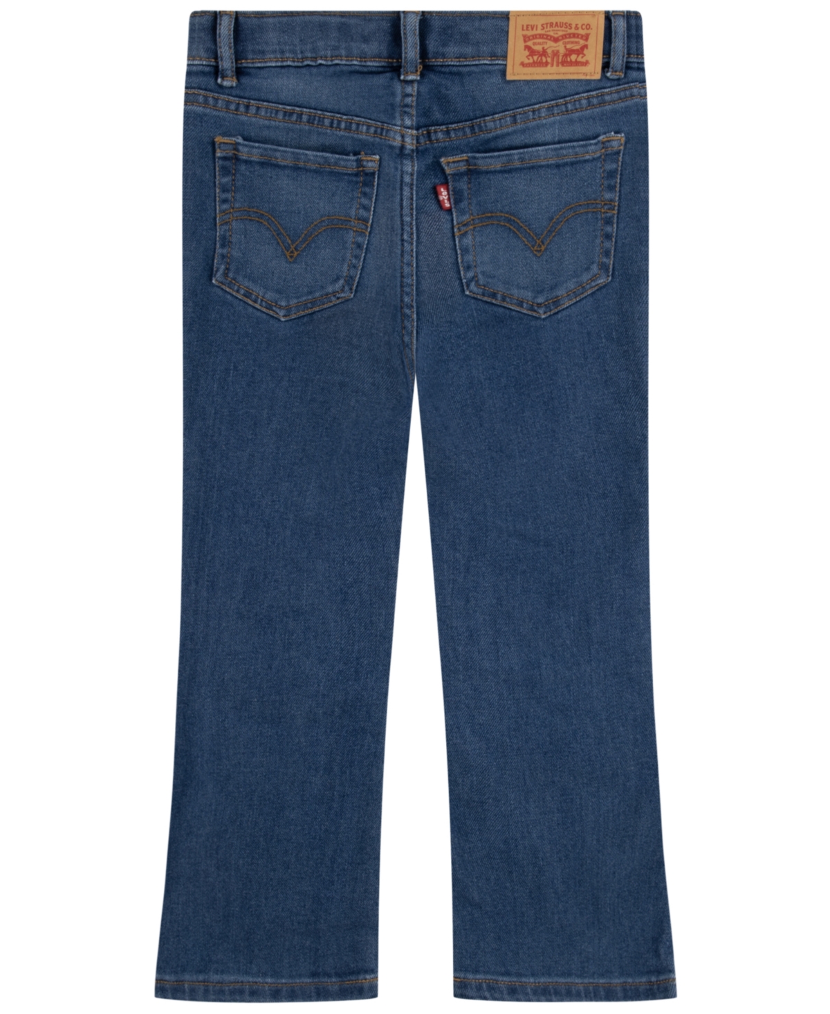 Levi's Girls 2t-6x 726 High-rise Flare Jeans In Blue
