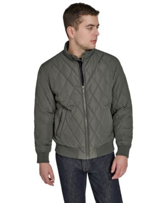Men's Quilted Bomber Jacket