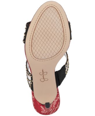 Women's Jovara Double Heart Band Stiletto Dress Sandals