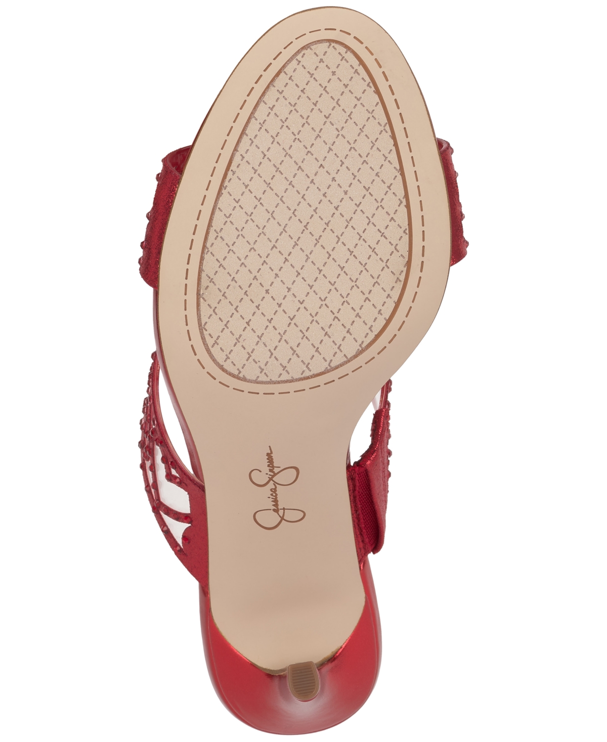 Jessica Simpson Jovara Slide Sandal In Red