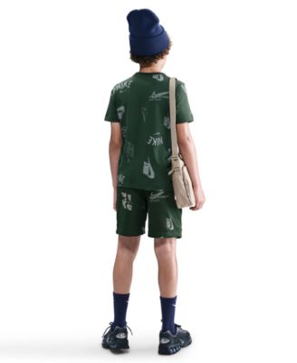 Big Kids Sportswear Printed Cotton T-Shirt