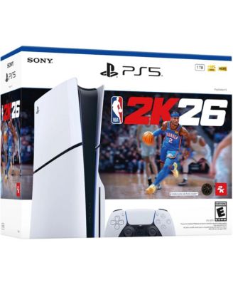 PlayStation 5 Slim Disc Edition Console - NBA 2K26 Bundle