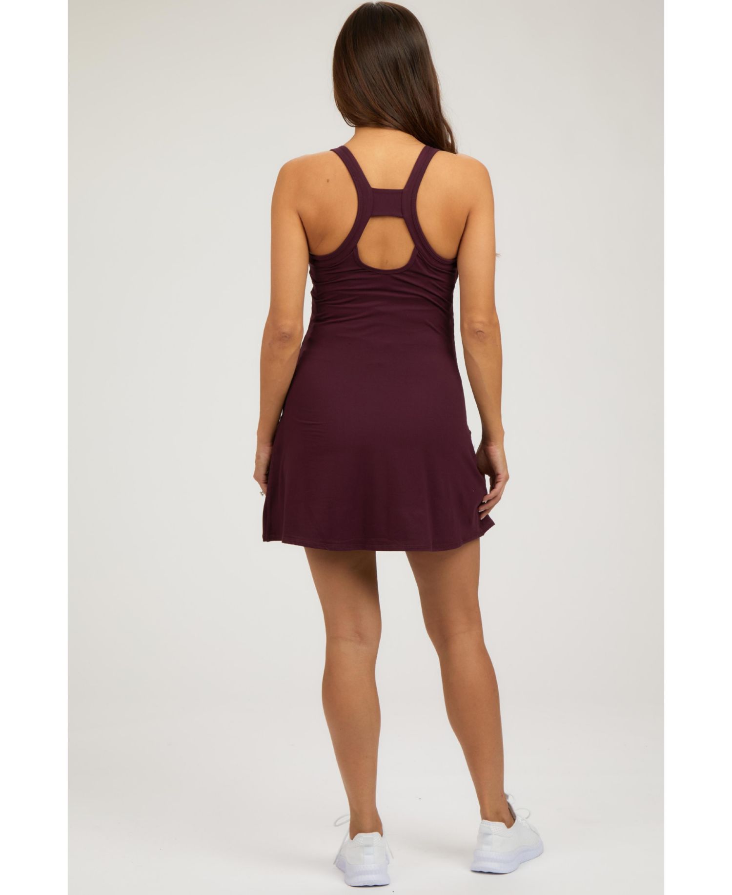 Women's Tennis Racerback Romper Dress