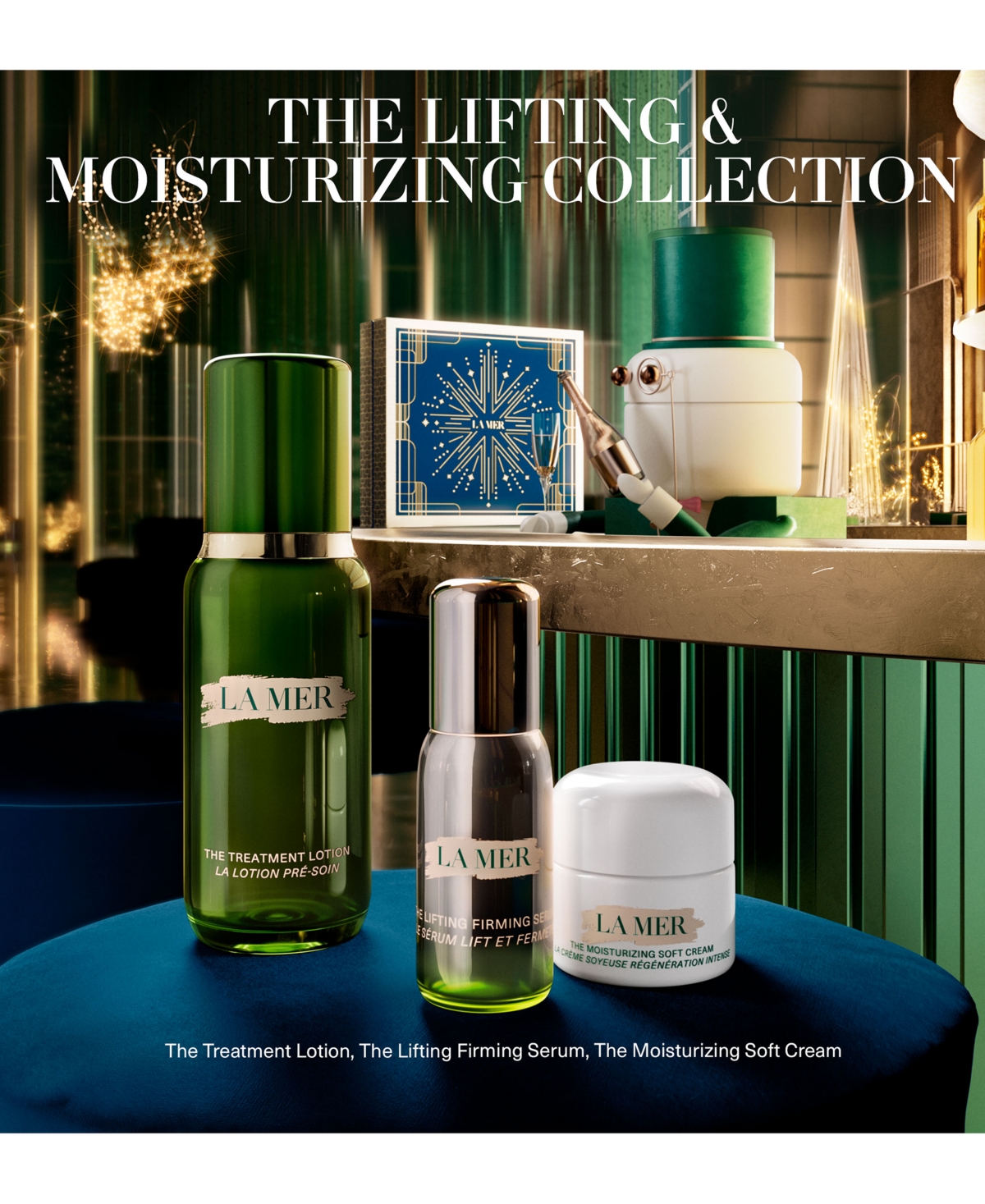 La Mer 3-pc. The Lifting And Moisturizing Collection Skin Care Set In Transparent