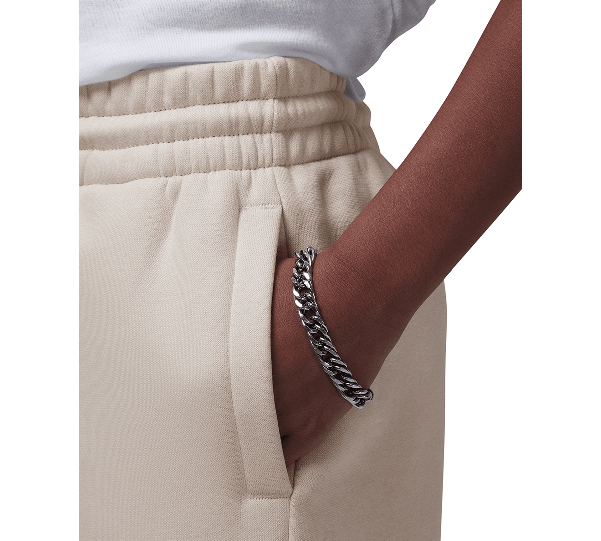 Jordan Girls 7-16 Y2k Cargo Joggers In Neutral