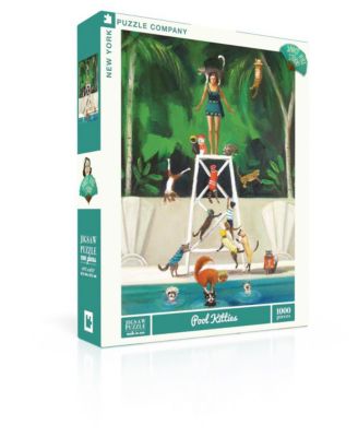 Pool Kitties 1000 Piece Puzzle