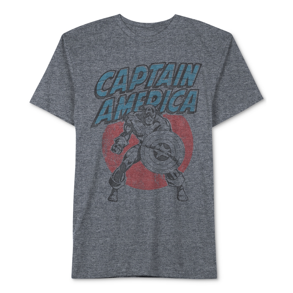 Jem Mens Captain America T Shirt   T Shirts   Men