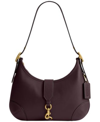 Hamptons Small Leather Hobo Bag