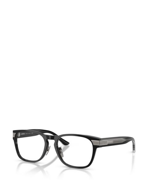 Мужские очки Scuderia Ferrari Ferrari Man Pillow Plastic FH4012D Eyeglasses, цвет: Блестящий чёрный