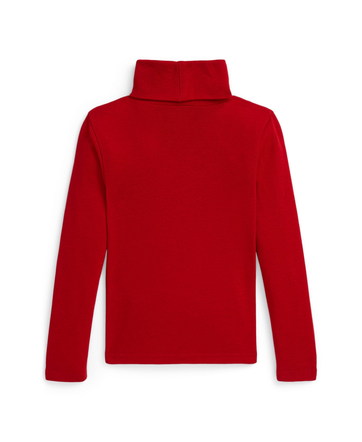 Polo Ralph Lauren Girls 2T-6X Ribbed Cotton-Modal Turtleneck Sweatshirt