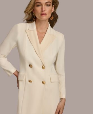 Women's Long Sleeve Coat Dress