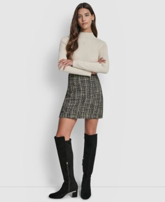 DKNY Jeans - Women's Back Darts Mini Skirt