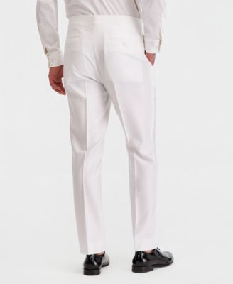 Men's Slim-Fit Satin Tuxedo Suit