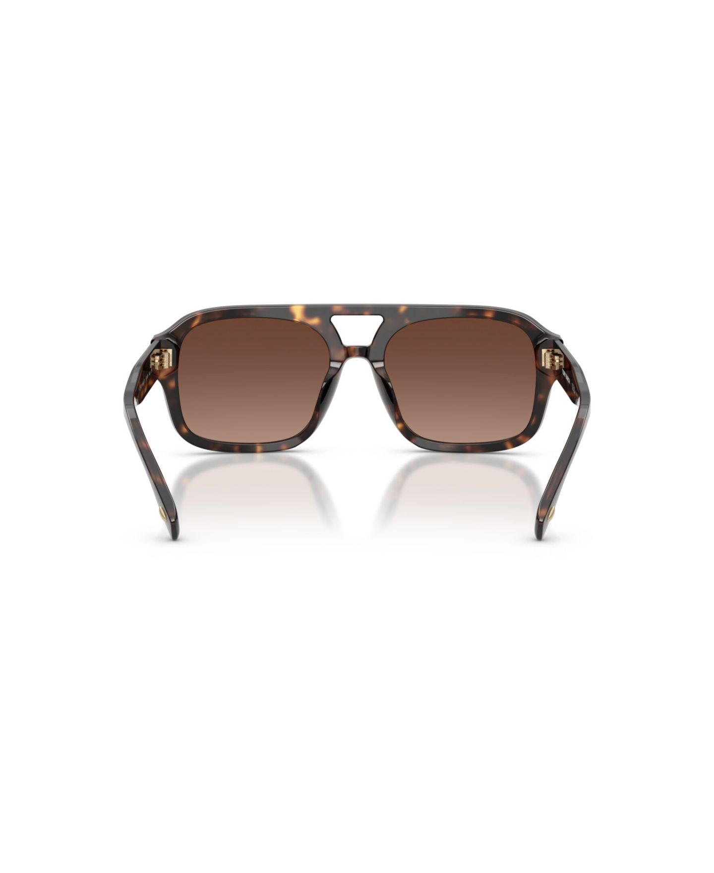 Женские солнцезащитные очки Tory Burch Polarized Sunglasses, TY7224U, цвет: Тёмный черепаховый — фото 4