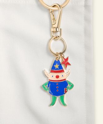 Thanksgiving Day Parade 2025 Enamel Elf Bag Charm, Macy's Exclusive