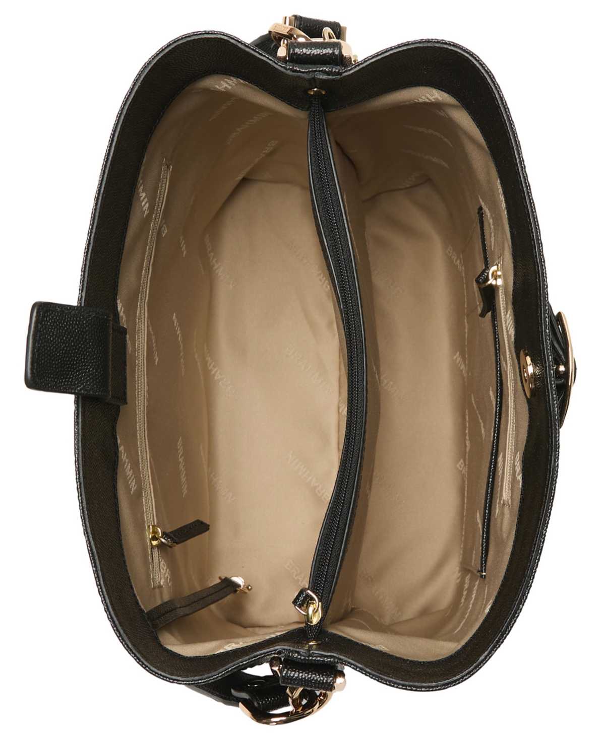 Brahmin Celina Minden Leather Bucket Bag In Multi