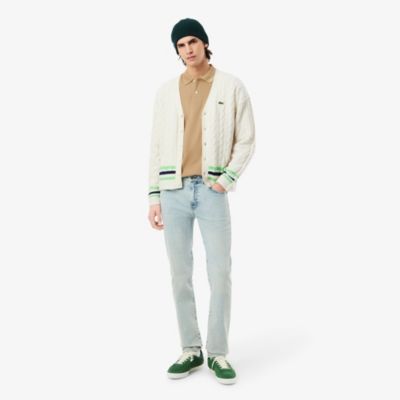 Men's Classic Fit Long-Sleeve Polo Shirt