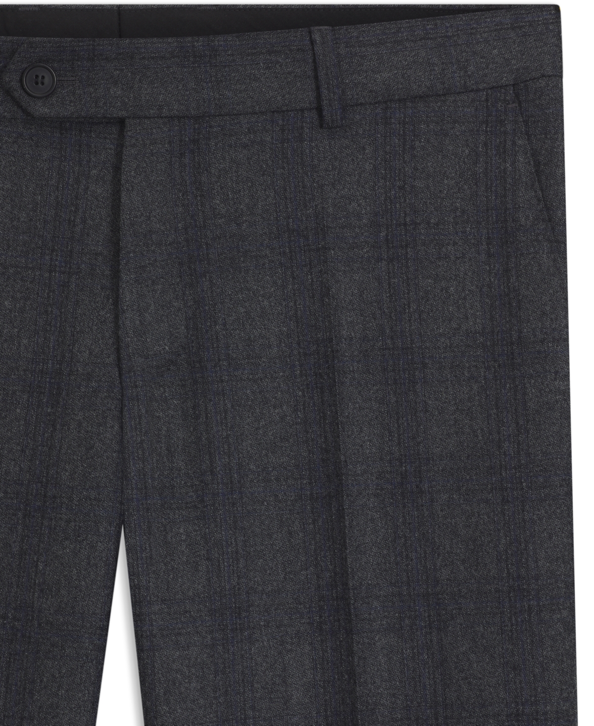 Hugo Boss Boss By  Men's Beckham X Boss Checked Wool Slim-fit Pants In Gray