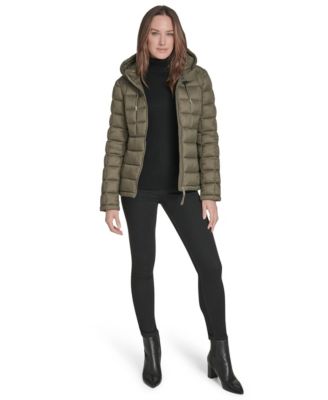 Women's Packable Hooded Puffer Jacket
