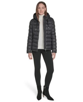 Women's Packable Hooded Puffer Jacket