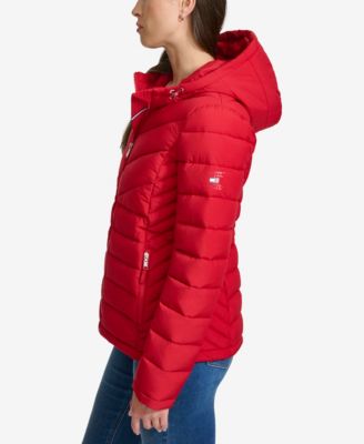 Women's Long Sleeve Hooded Puffer Jacket