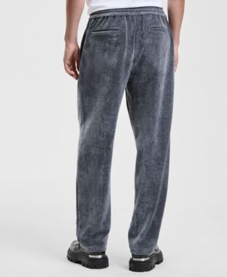 Men's Relaxed Soft Twill Tapered Drawstring Pants